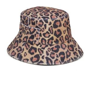 Wave Bucket Hat- Leopard